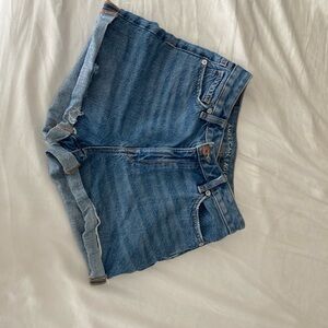 American Eagle Outfitters Women's Blue Denim Shorts